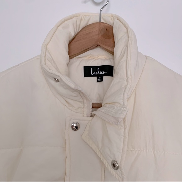 LuLu’s Horizon Cream Puffer Jacket SOLD OUT! - Picture 7 of 10